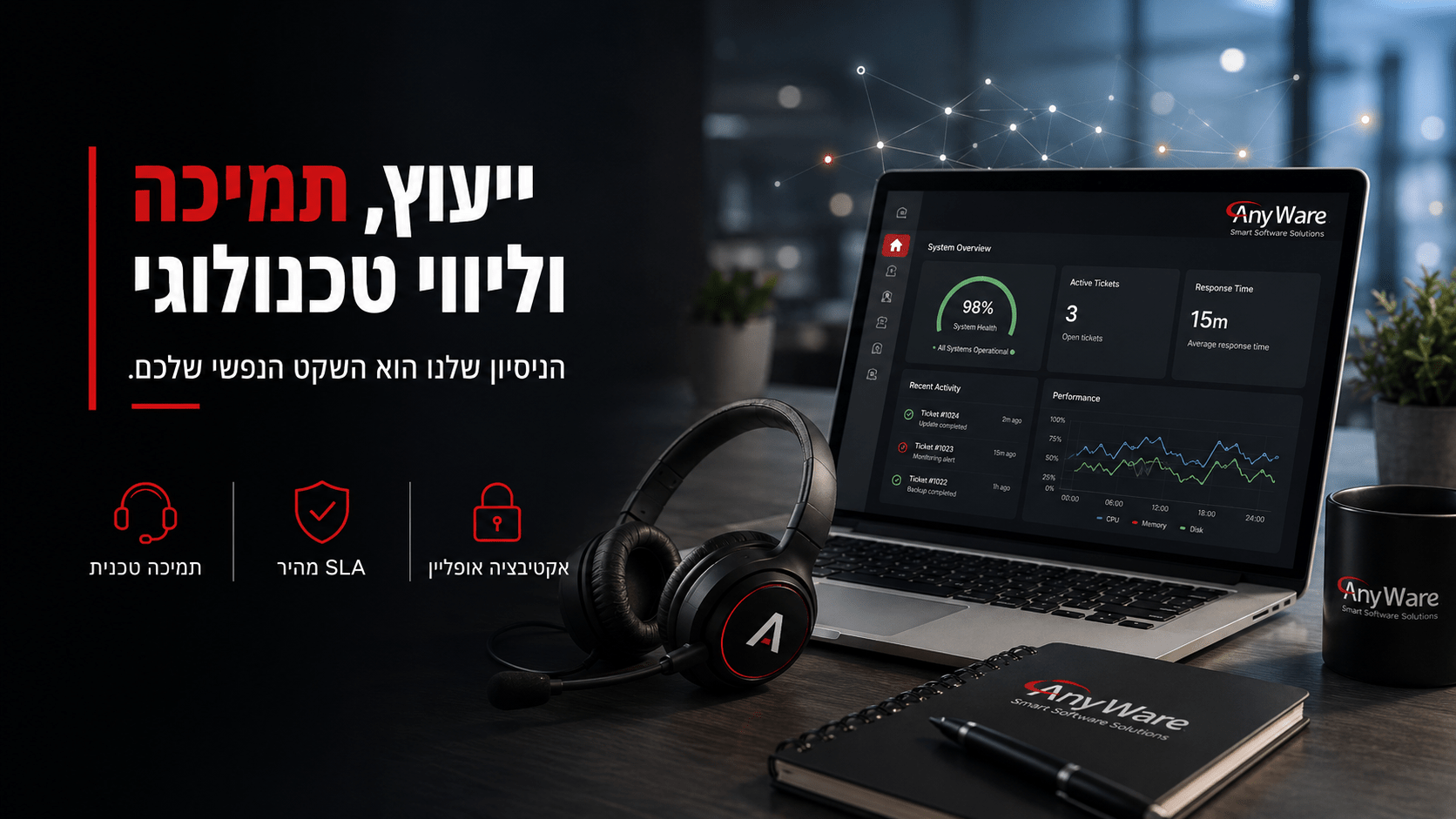 ייעוץ, תמיכה וליווי טכנולוגי